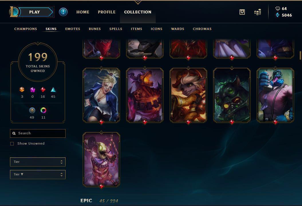 Challenger League Of Legends Account Toys Games Video