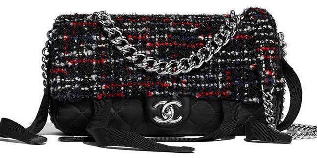 chanel nylon flap bag