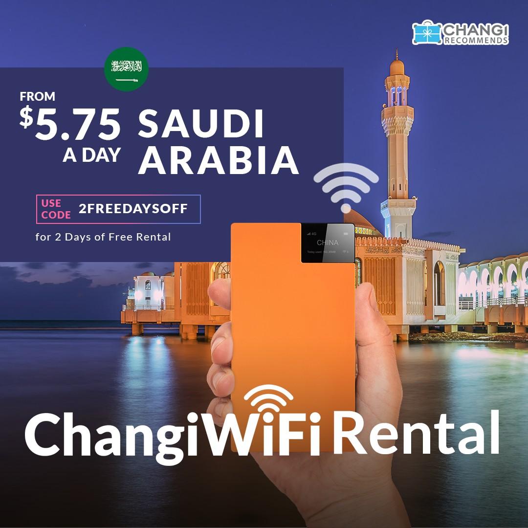 Changiwifi Rental Saudi Arabia Unlimited Data Mobile Phones Gadgets Mobile Gadget Accessories Sim Cards On Carousell