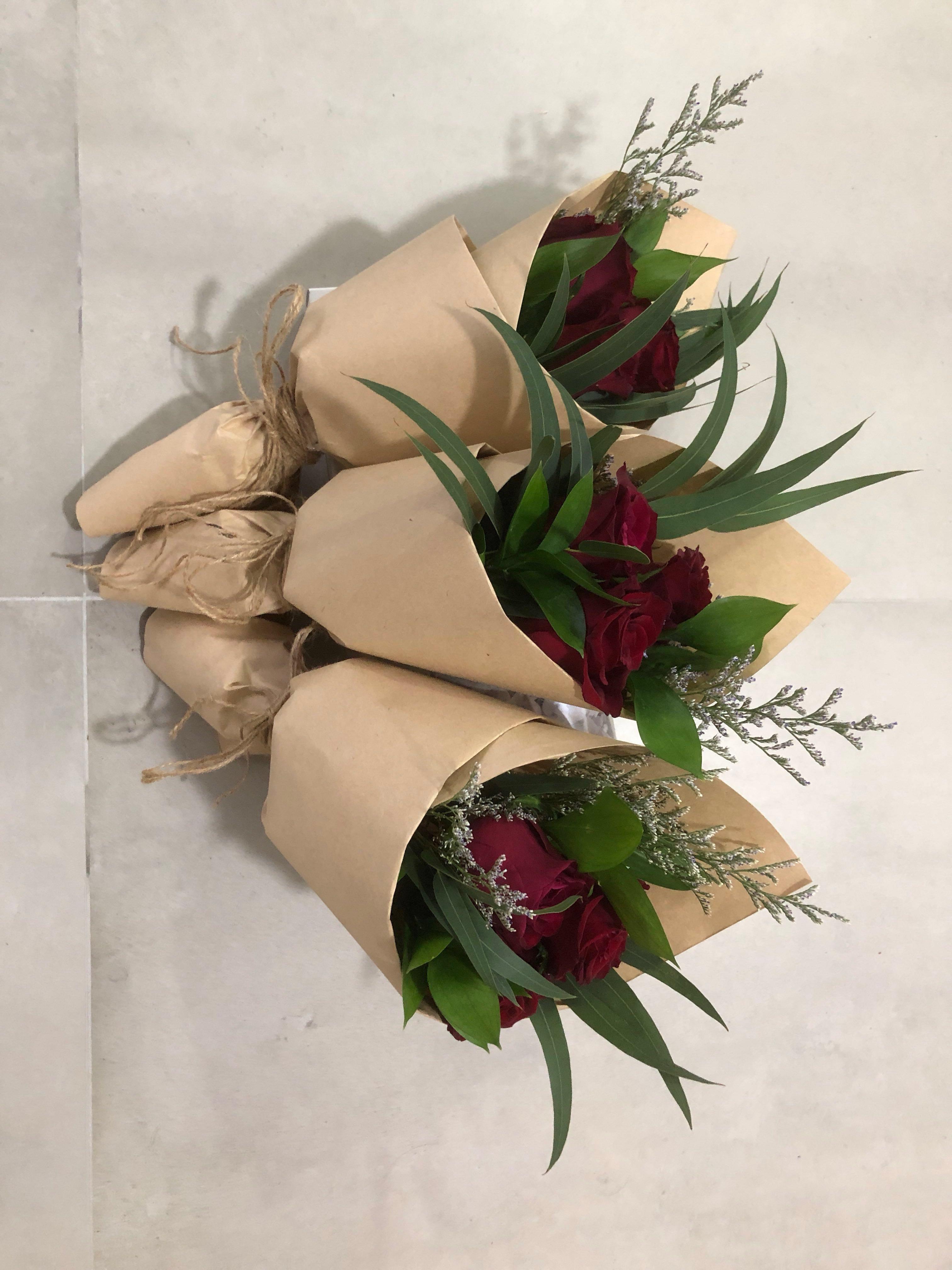 Wrapped Bouquet - Mixed Floral Premium Wrap