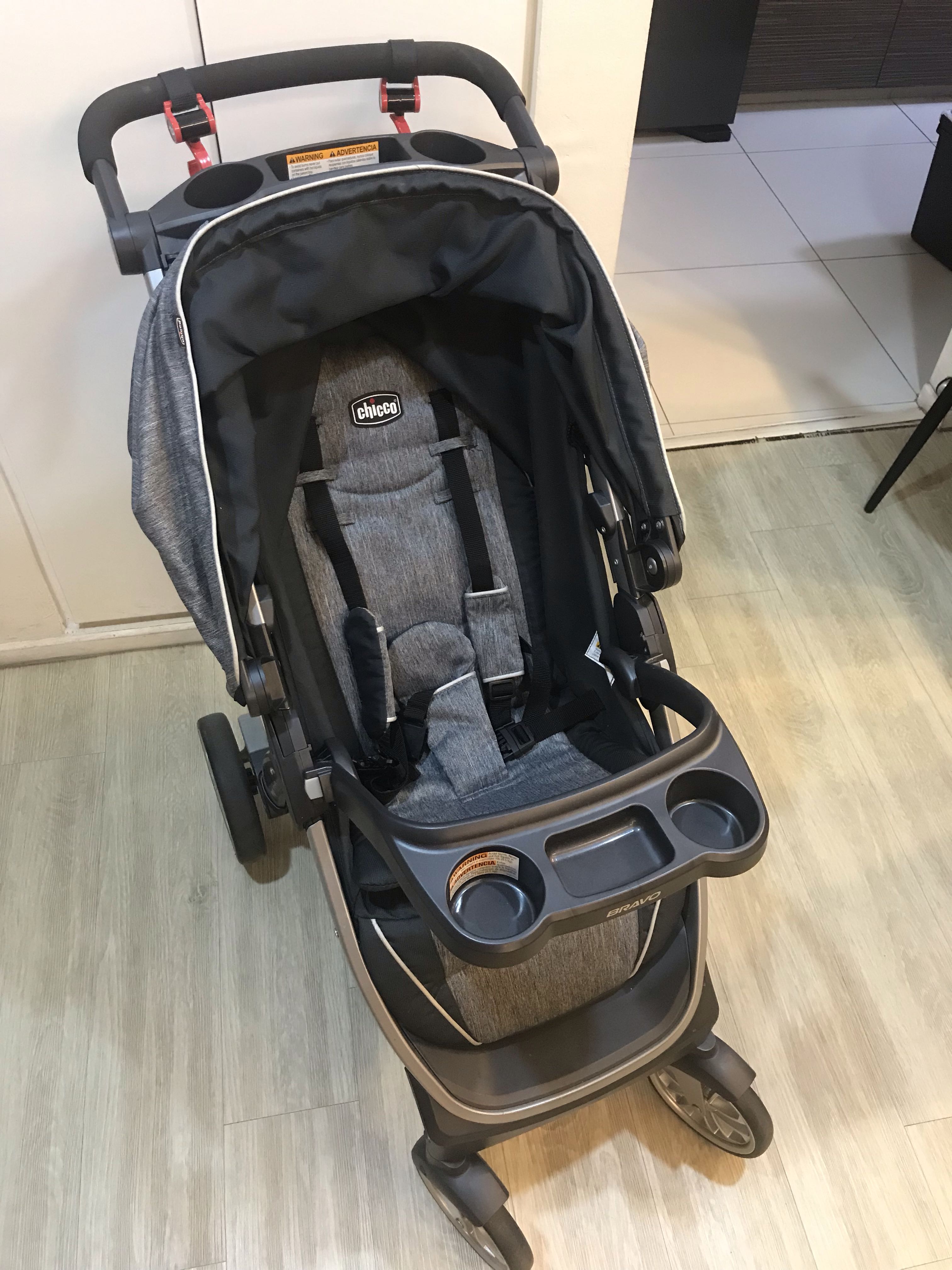 chicco bravo stroller with keyfit 30 infant car seat