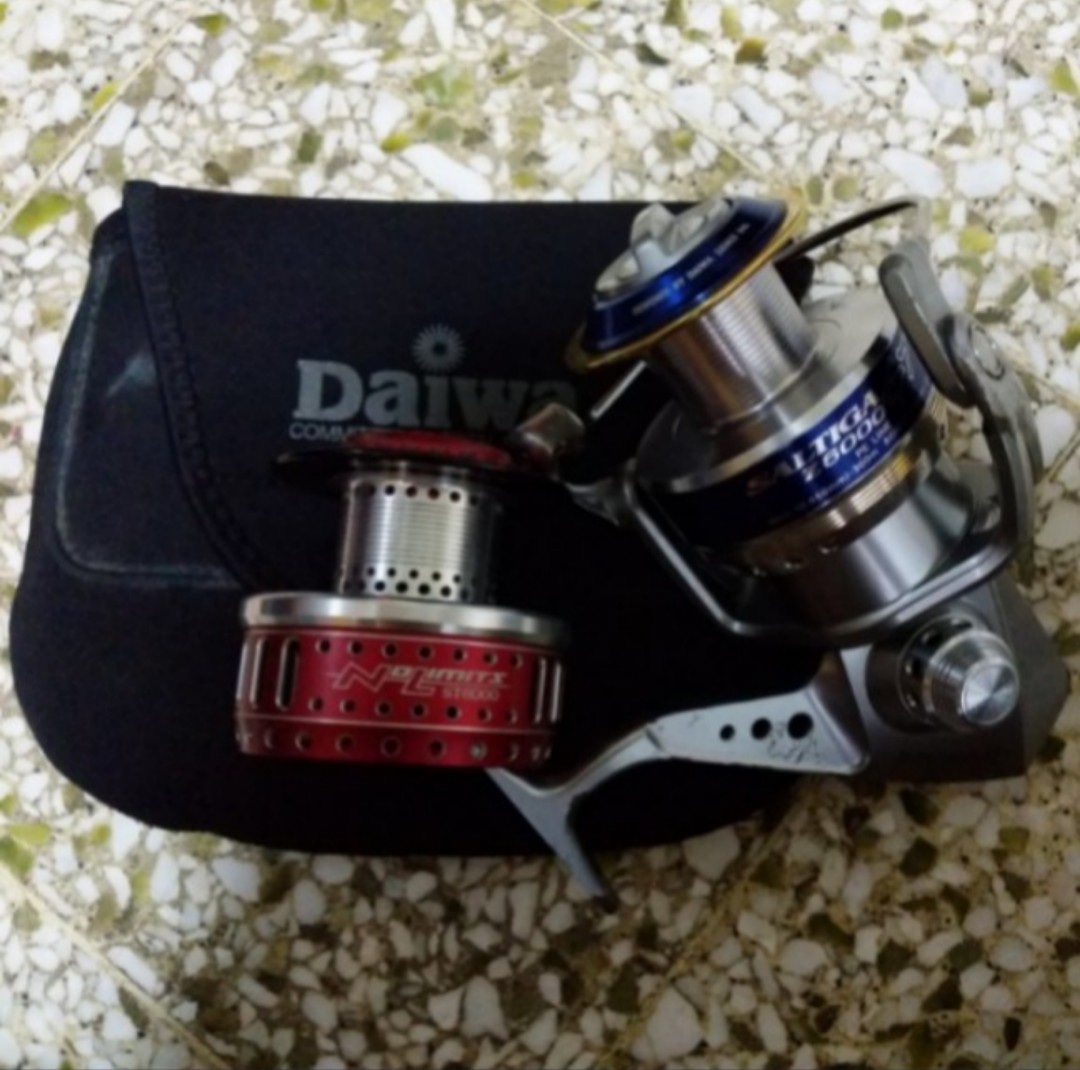 Daiwa Saltiga Surf 6000, Sports Equipment, Fishing on Carousell