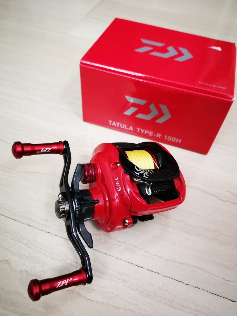 Daiwa tatula type R red edition, Sports