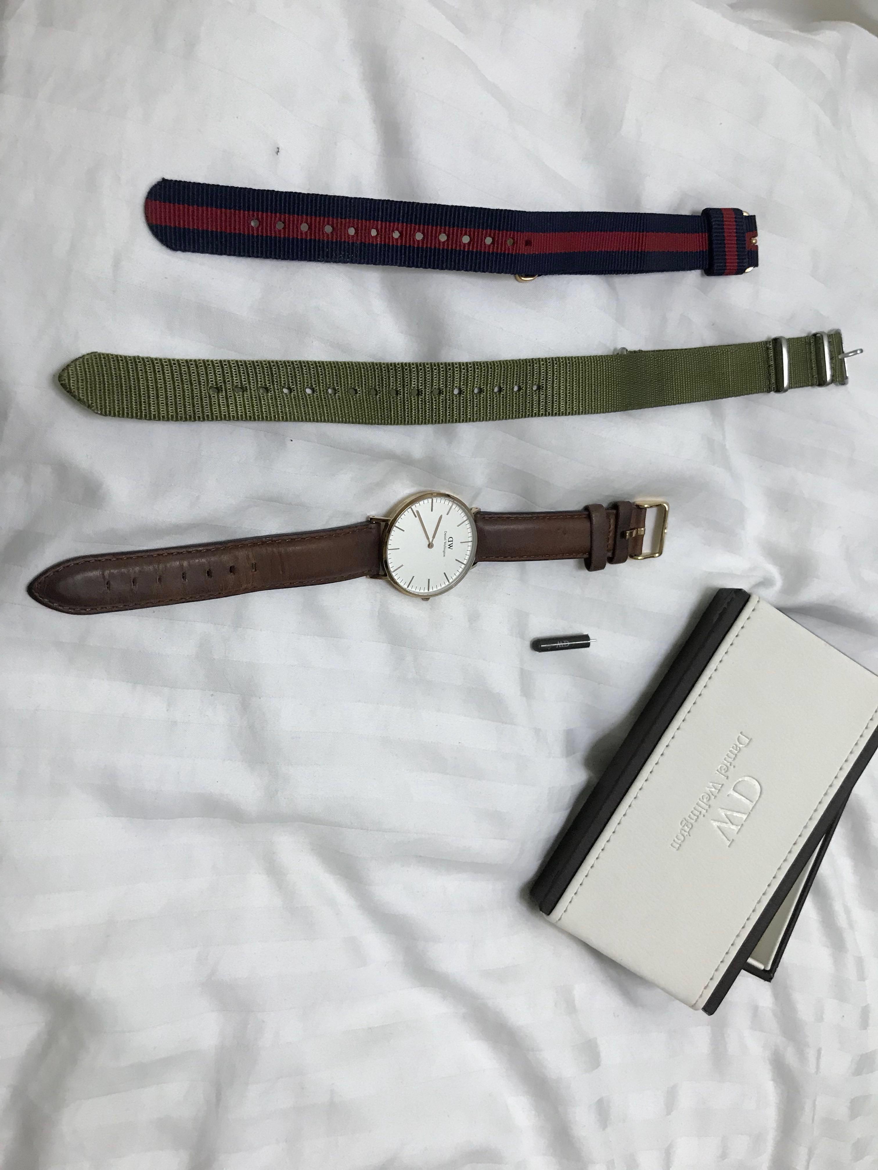 Daniel Wellington Watch with FREE extra strap