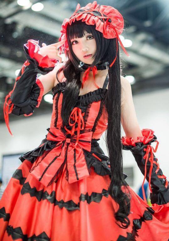 Date A Live Kurumi Tokisaki Gothic Lolita Cosplay Costume Gown, Hobbies &  Toys, Memorabilia & Collectibles, J-Pop on Carousell