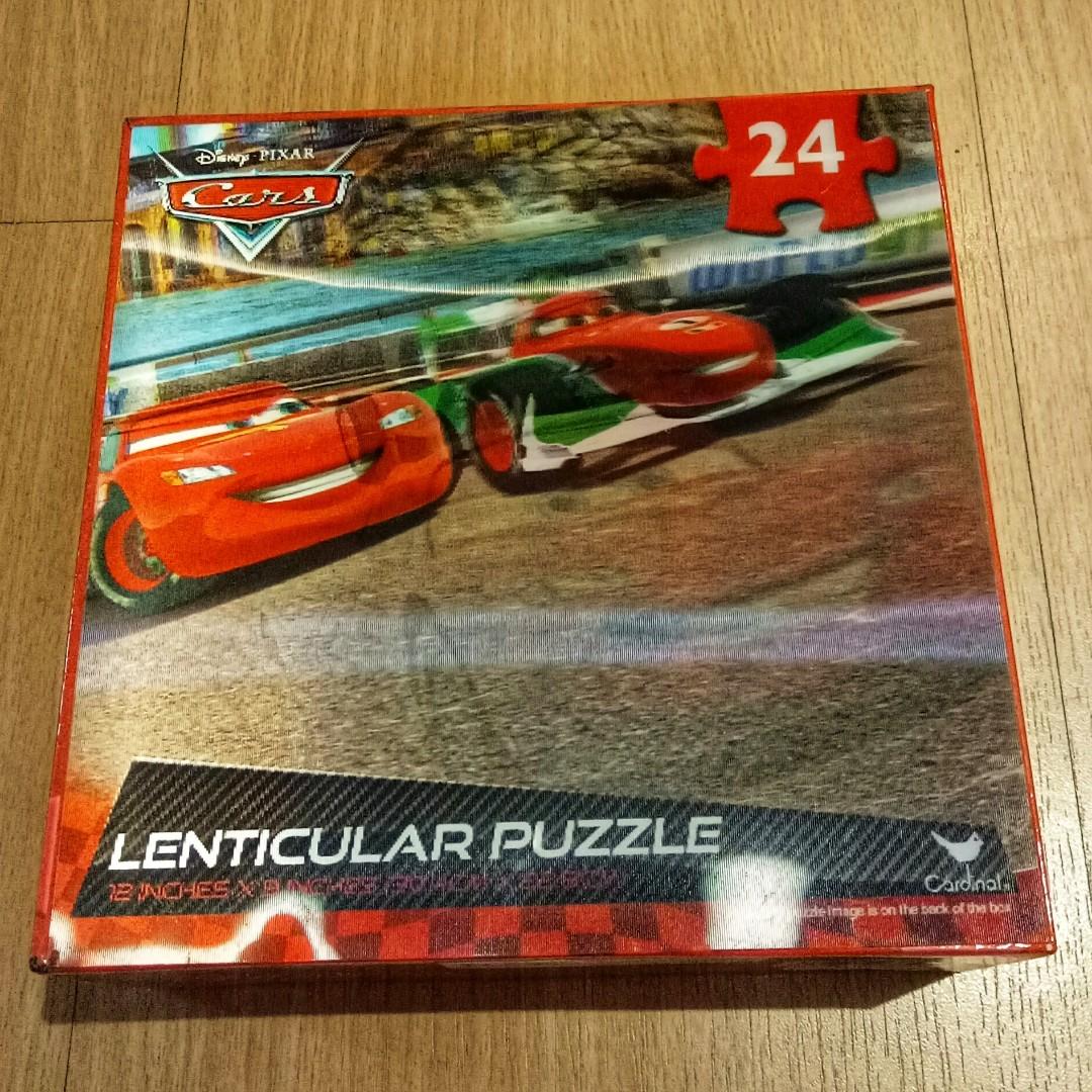 Disney Pixar Lenticular Puzzle Cars 24pcs, Babies & Kids, Infant ...