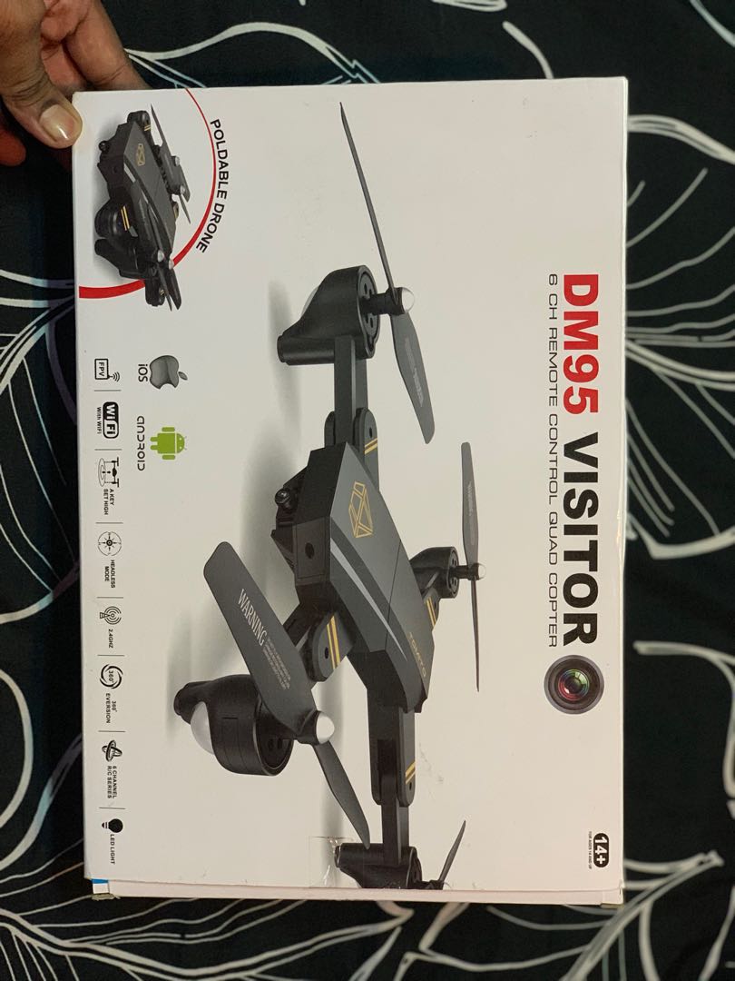 Dm95 shop visitor drone