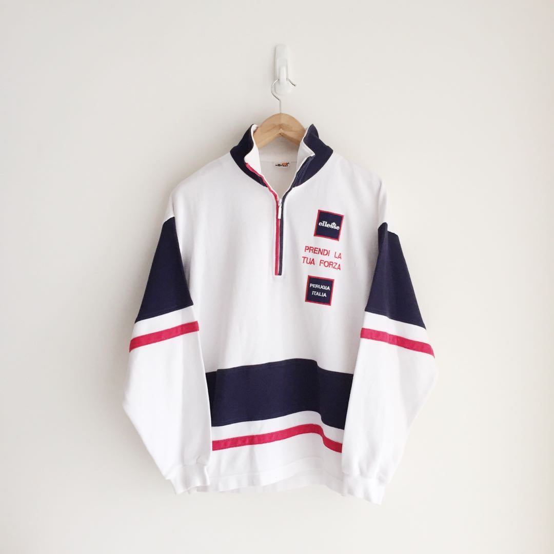 Ellesse long clearance sleeve polo