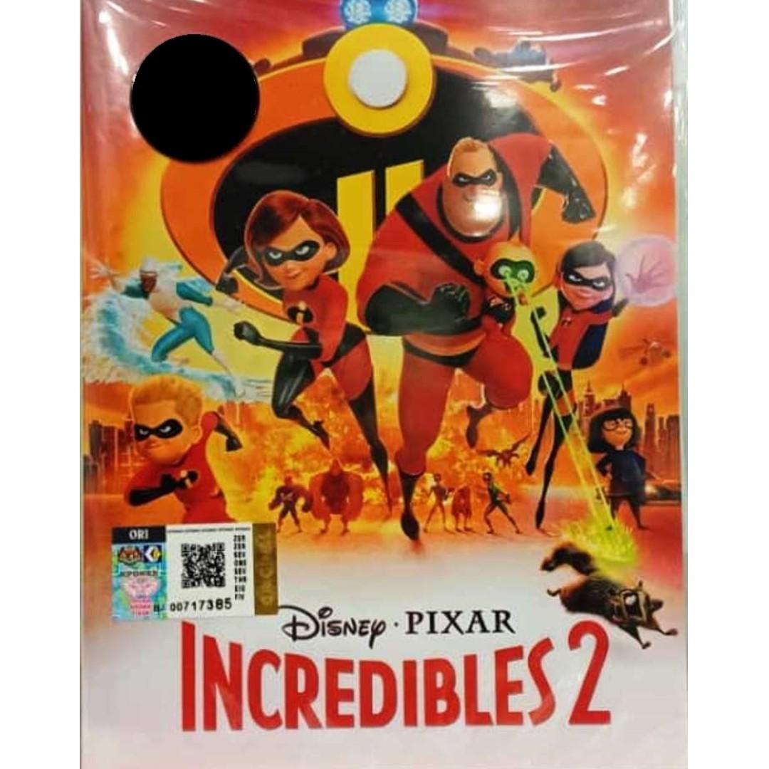 English Movie Incredibles 2 DVD Hobbies Toys Music Media