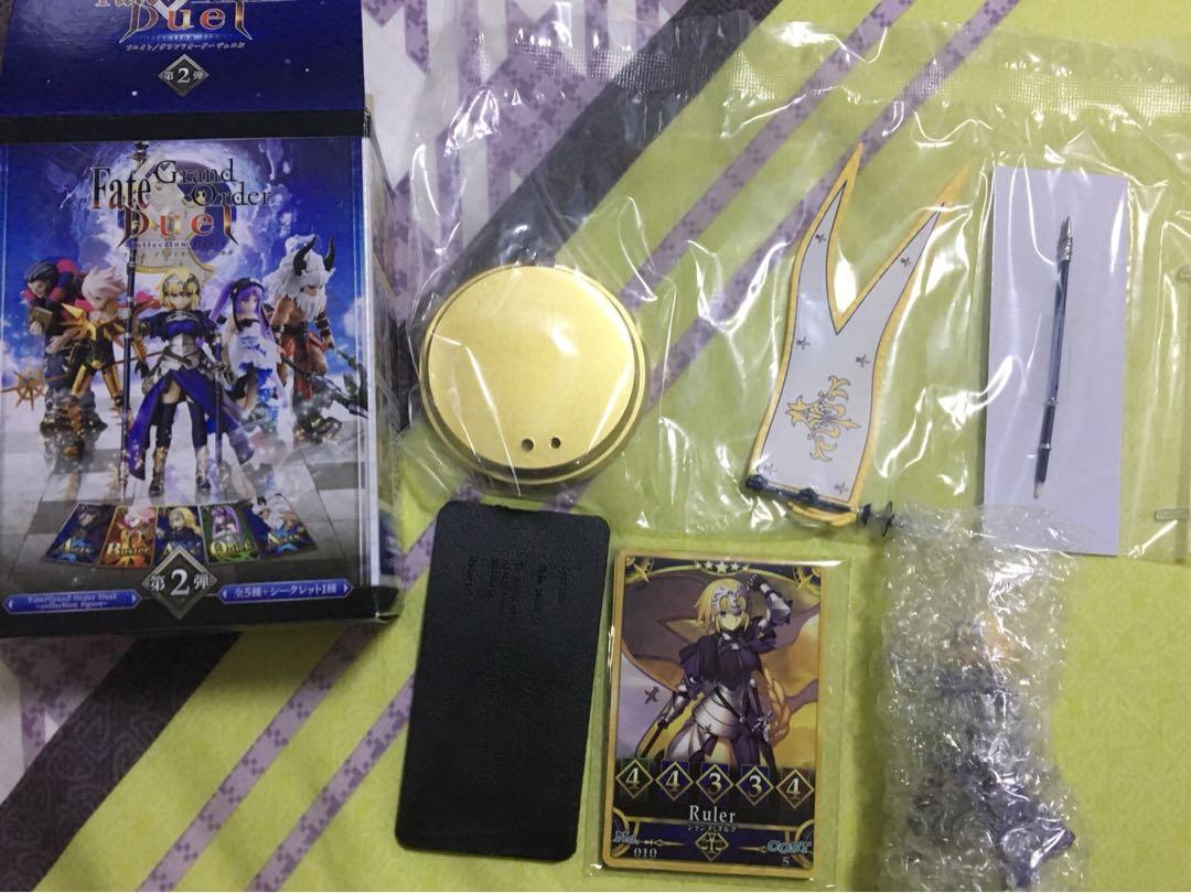 Fate Grand Order Duel Vol 2 Joan Of Arc Ruler Toys Games Bricks Figurines On Carousell