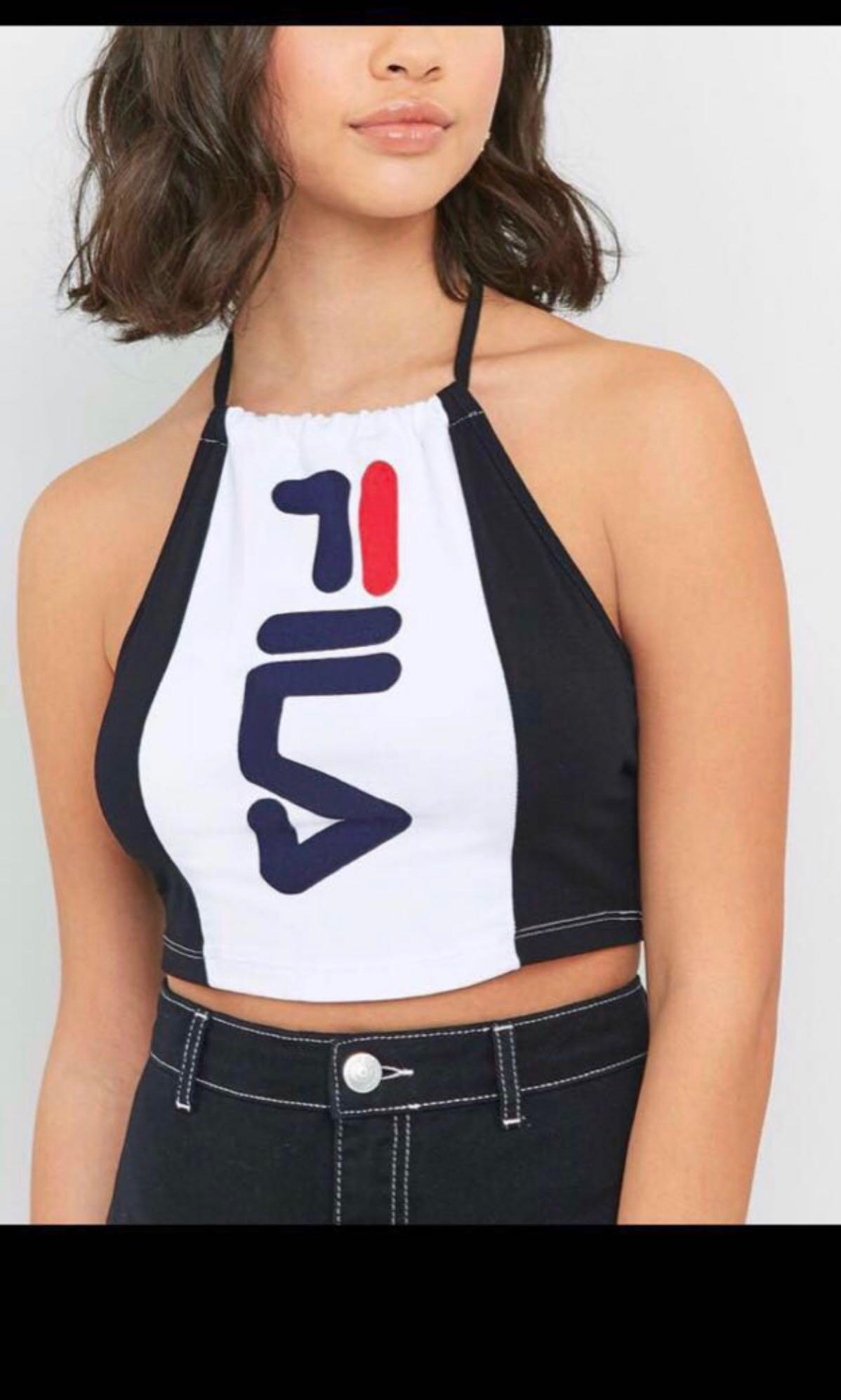 fila ruched top