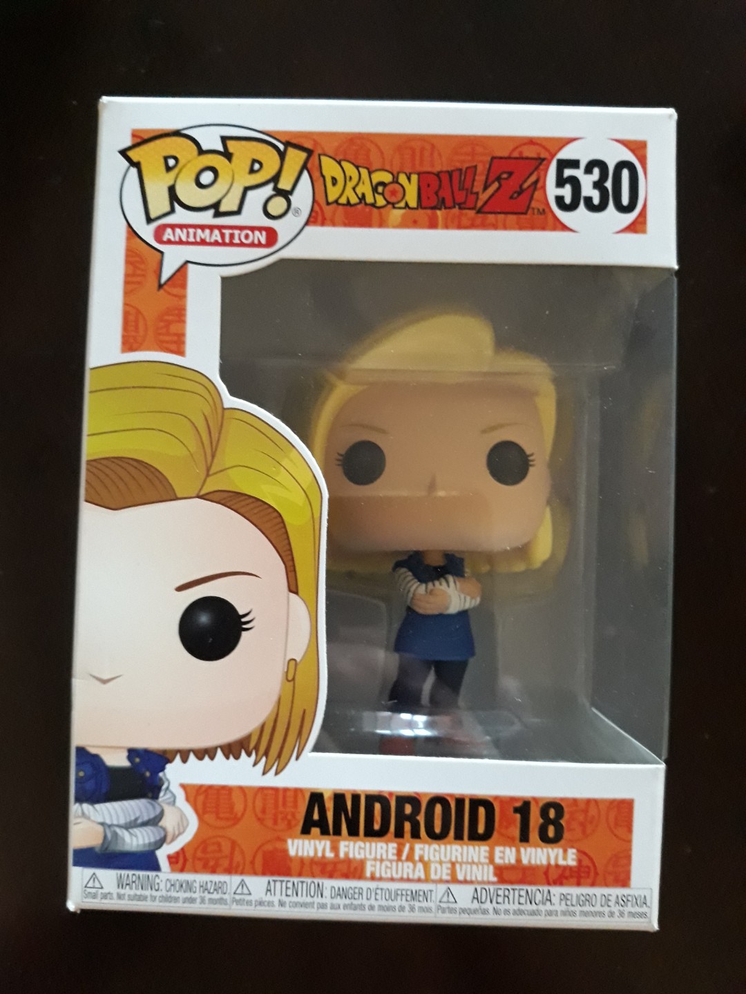 android 18 pop figure