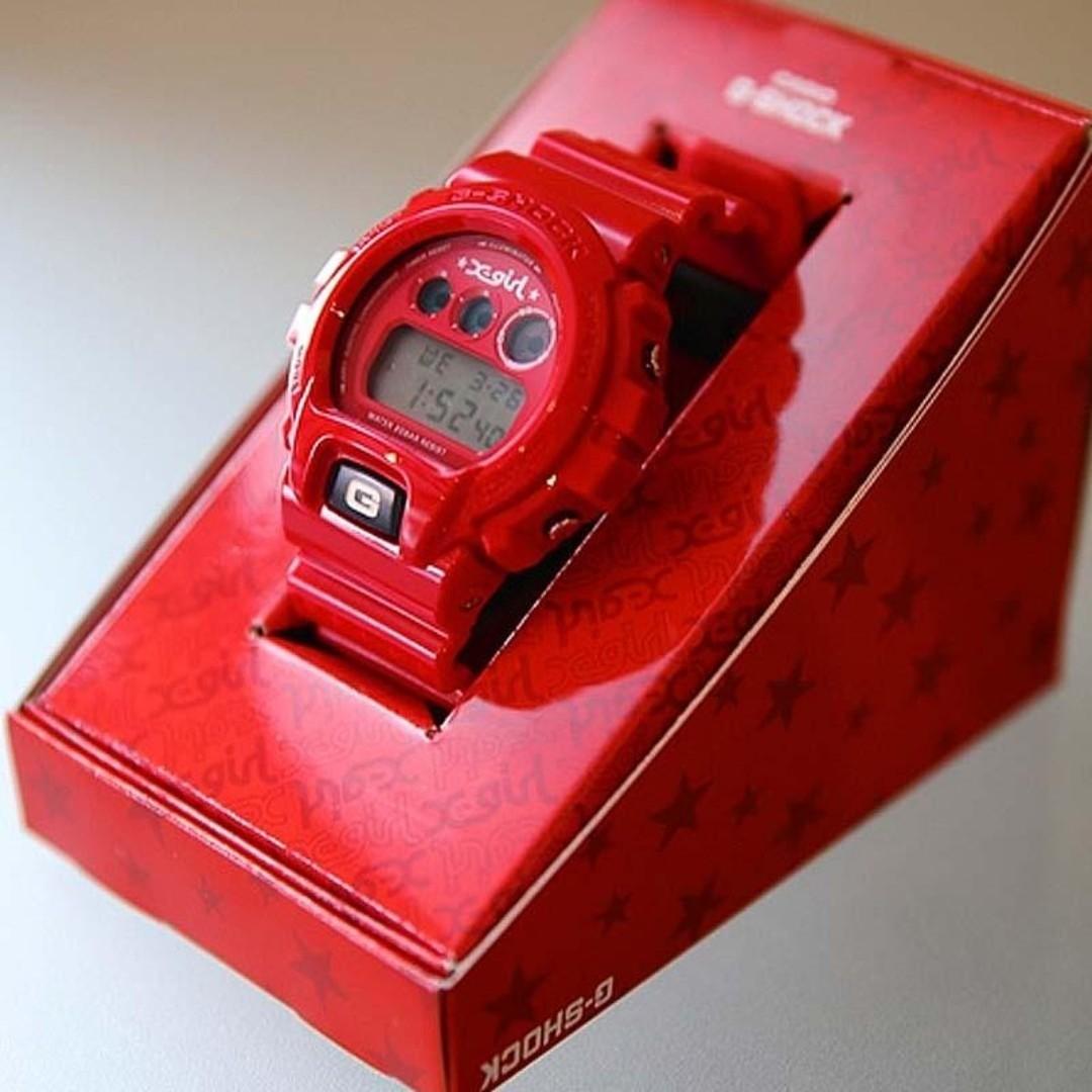 G-SHOCK CASIO XG Collaboration Limited Model Red Japan DW-6900FS-X-GIRL RED