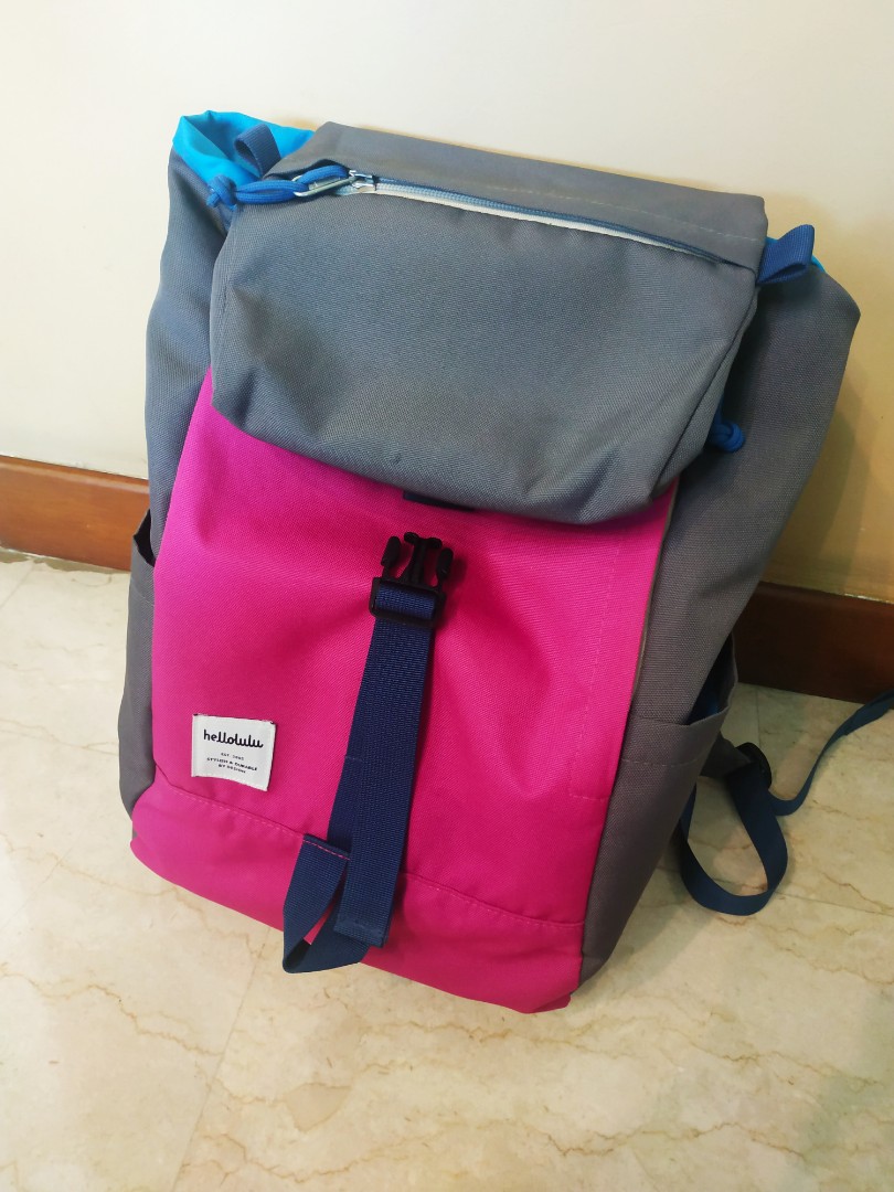 Hellolulu Backpack, Women's Fashion, Bags & Wallets, Backpacks on Carousell