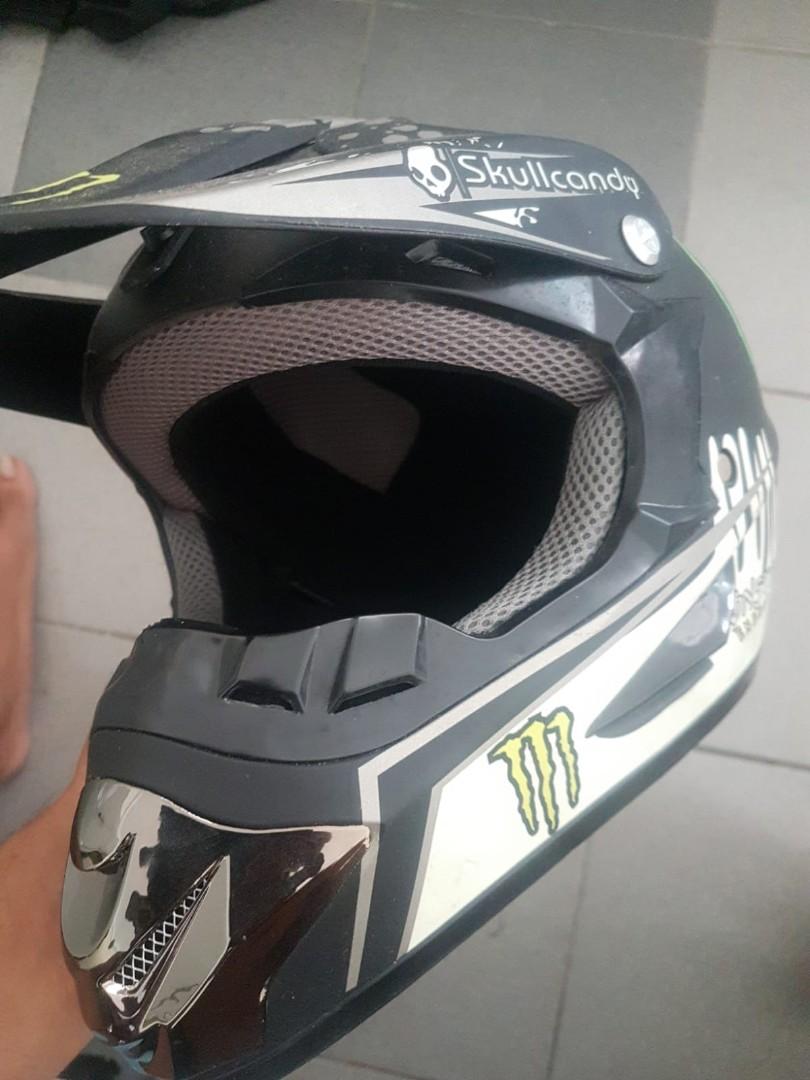 monster energy mx helmet