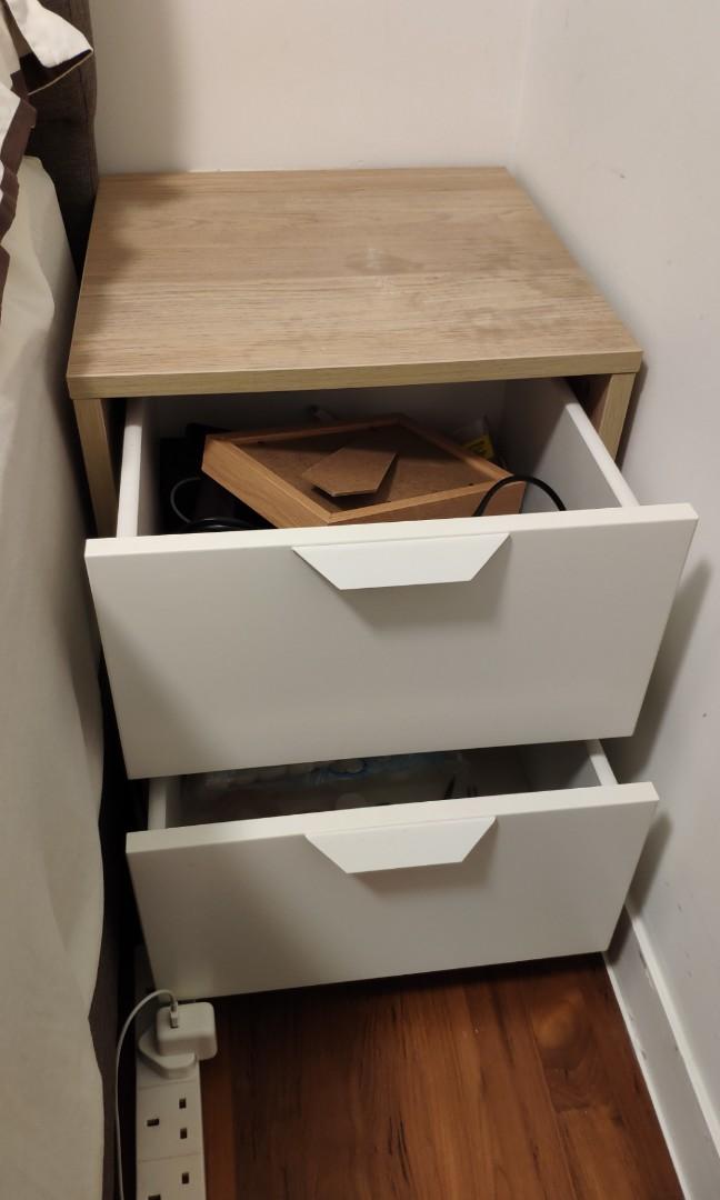 9.718+ Ikea Bedside Table Oak Effect - homepedia