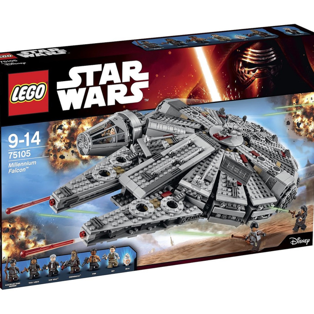LEGO 75105 Millennium Falcon, Hobbies & Toys, Toys & Games on Carousell