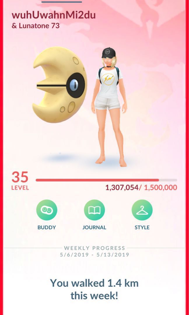 Level 35 Pokemon Go Account Video Gaming Gaming Accessories Game Gift Cards Accounts On Carousell