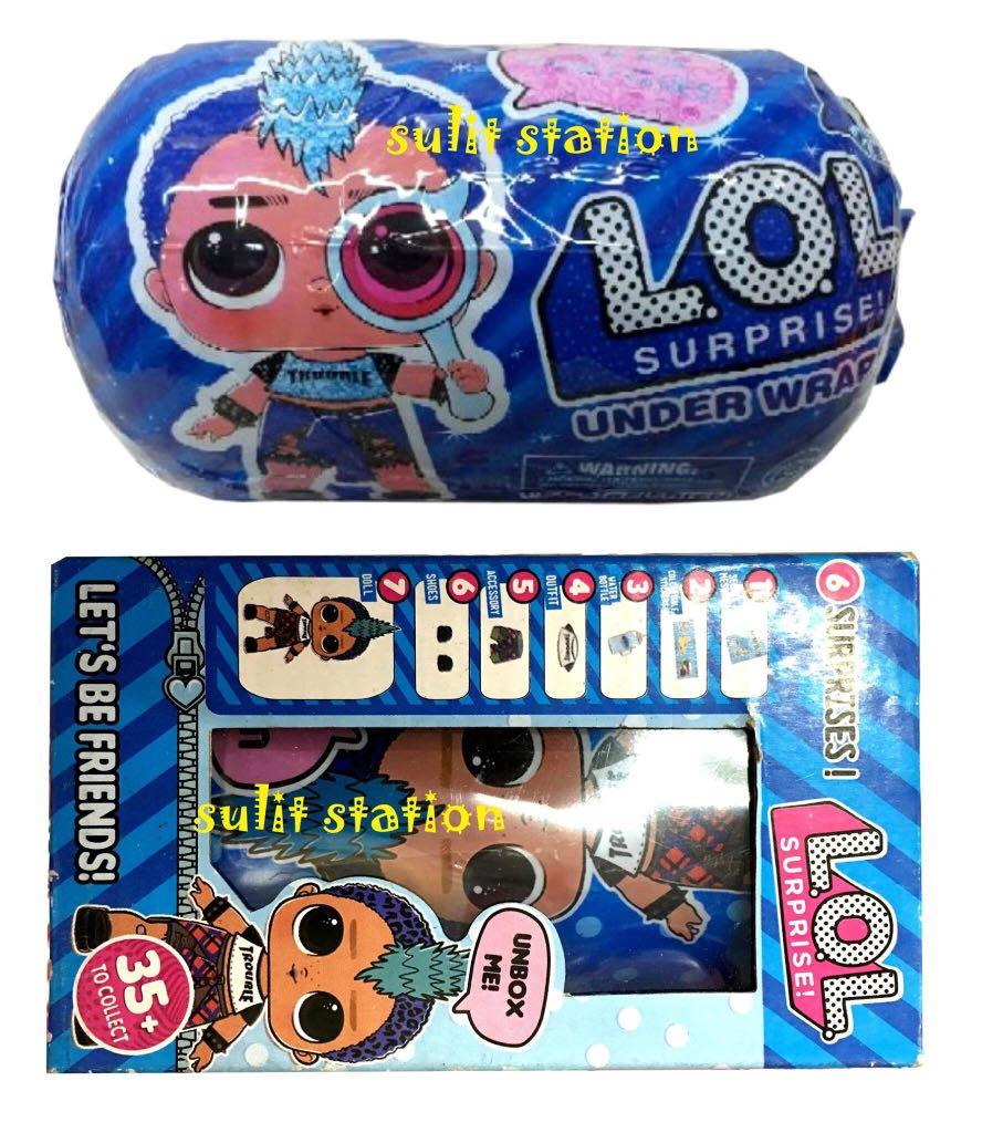 Fake lol store dolls under wraps