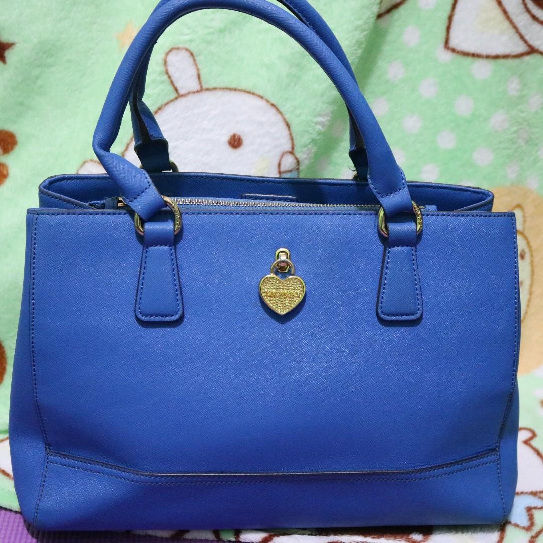 Lovcat Blue Handbag, Women's Fashion, Bags & Wallets, Cross-body Bags ...