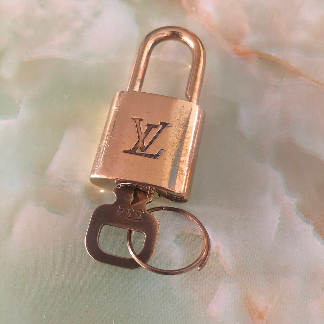 Louis vuitton Padlock and Key, Luxury, Accessories on Carousell