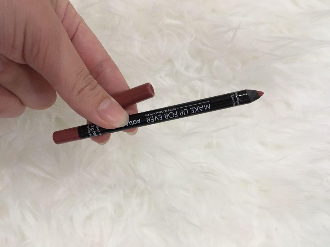 Make Up For Ever aqua lip lip liner 14C Kesehatan Kecantikan Rias