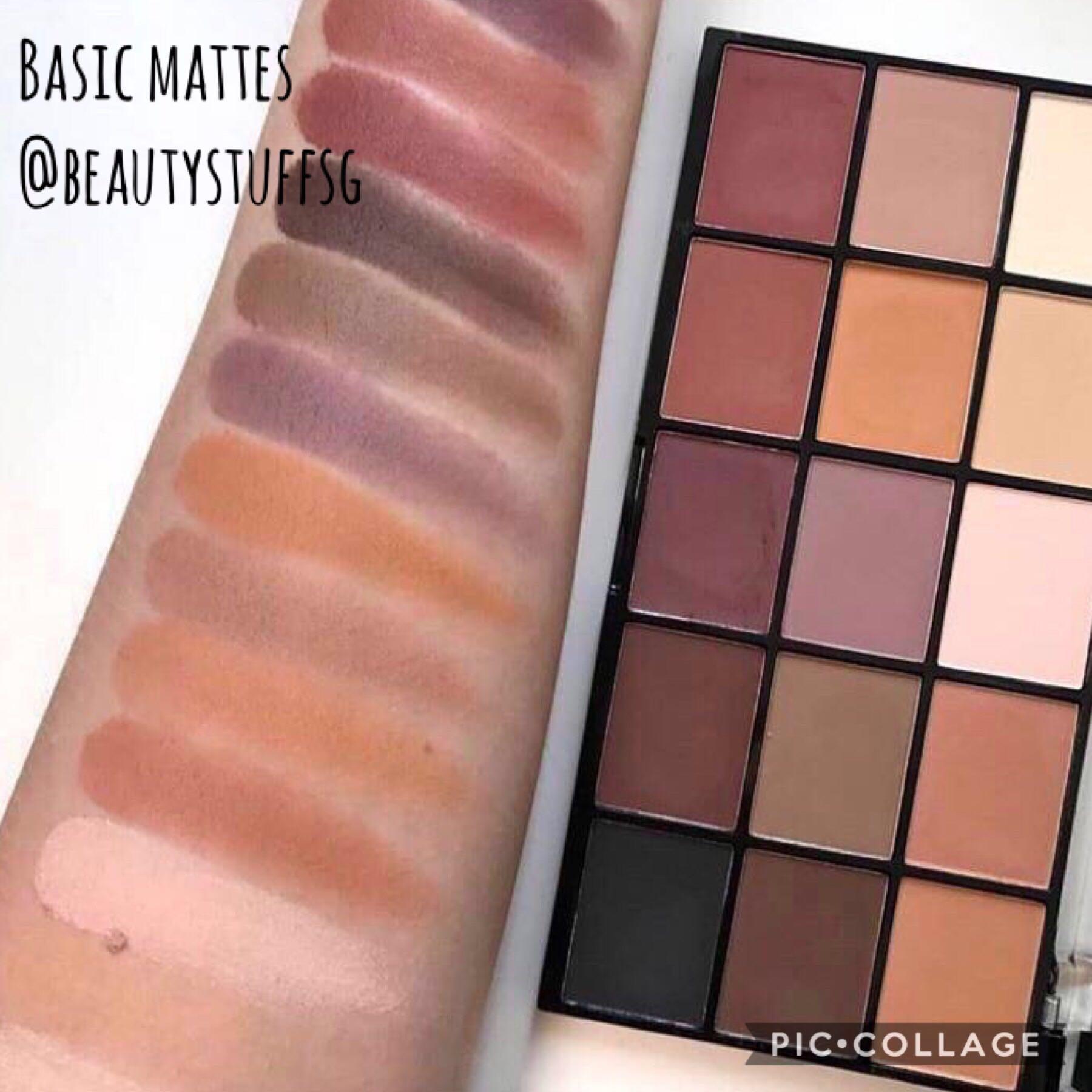 Makeup Revolution Basic Matte Palette Matte