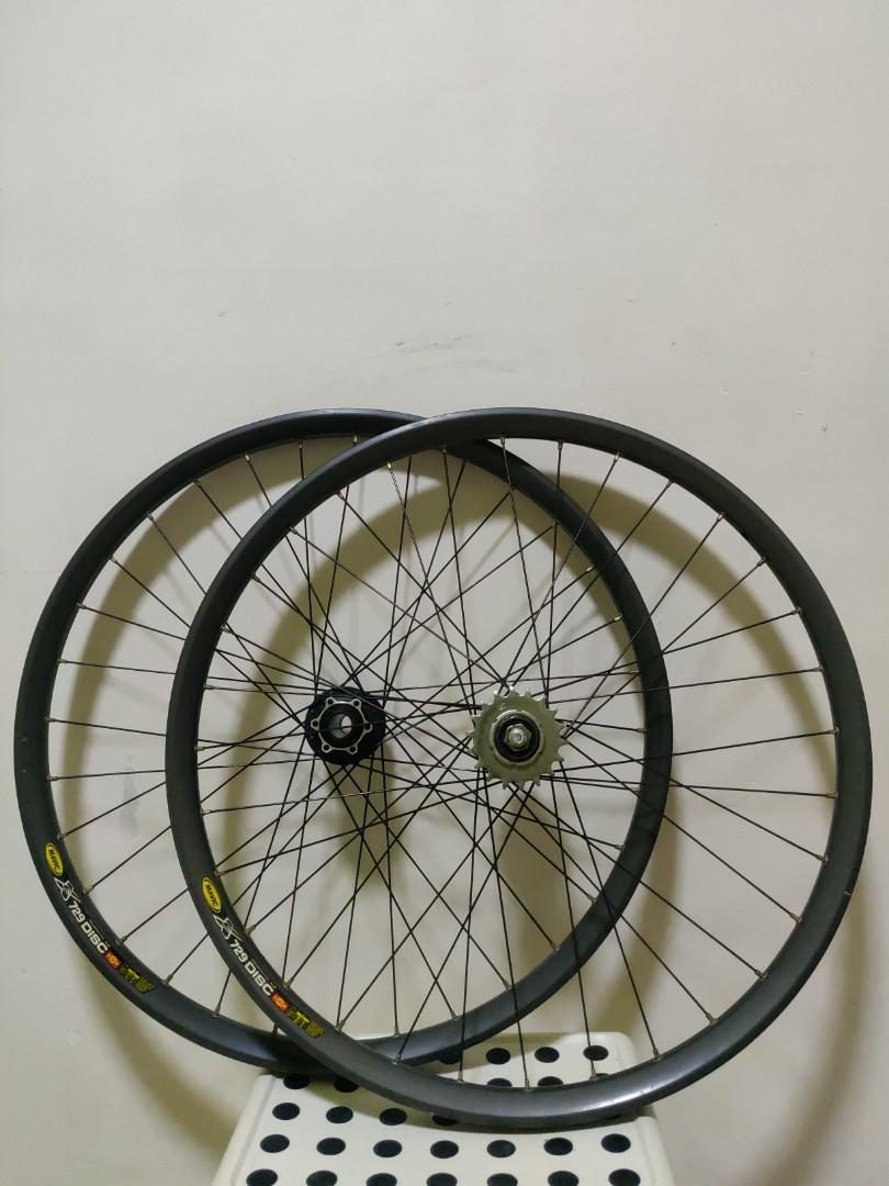 mavic single speed wheelset
