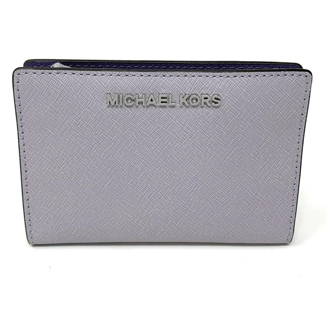 lilac michael kors wallet