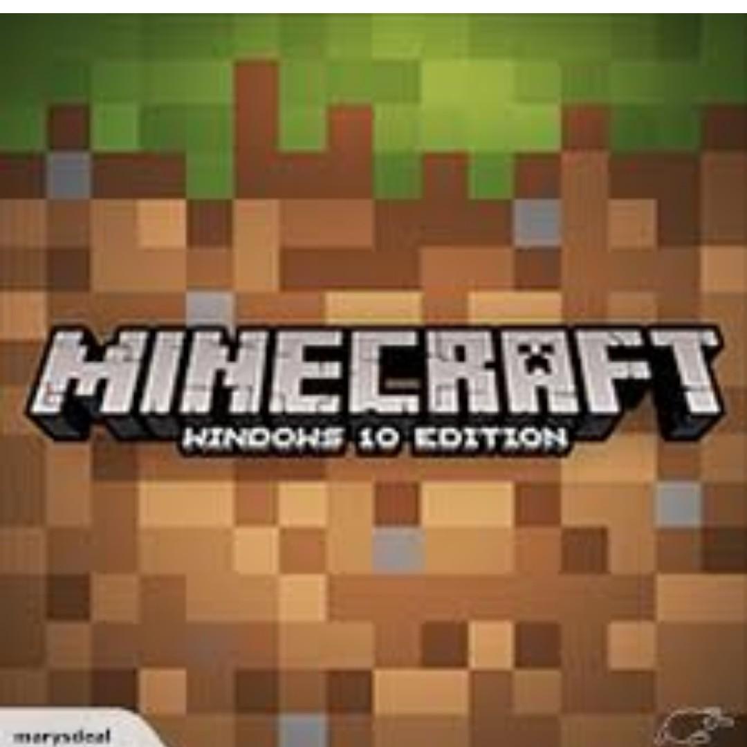 Minecraft Cd Key Pc Toys Games Video Gaming In Game Products On Carousell