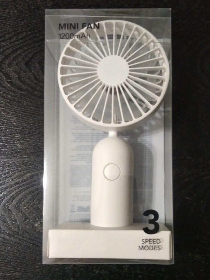 Miniso Portable Fan, Furniture & Home Living, Lighting & Fans, Fans on