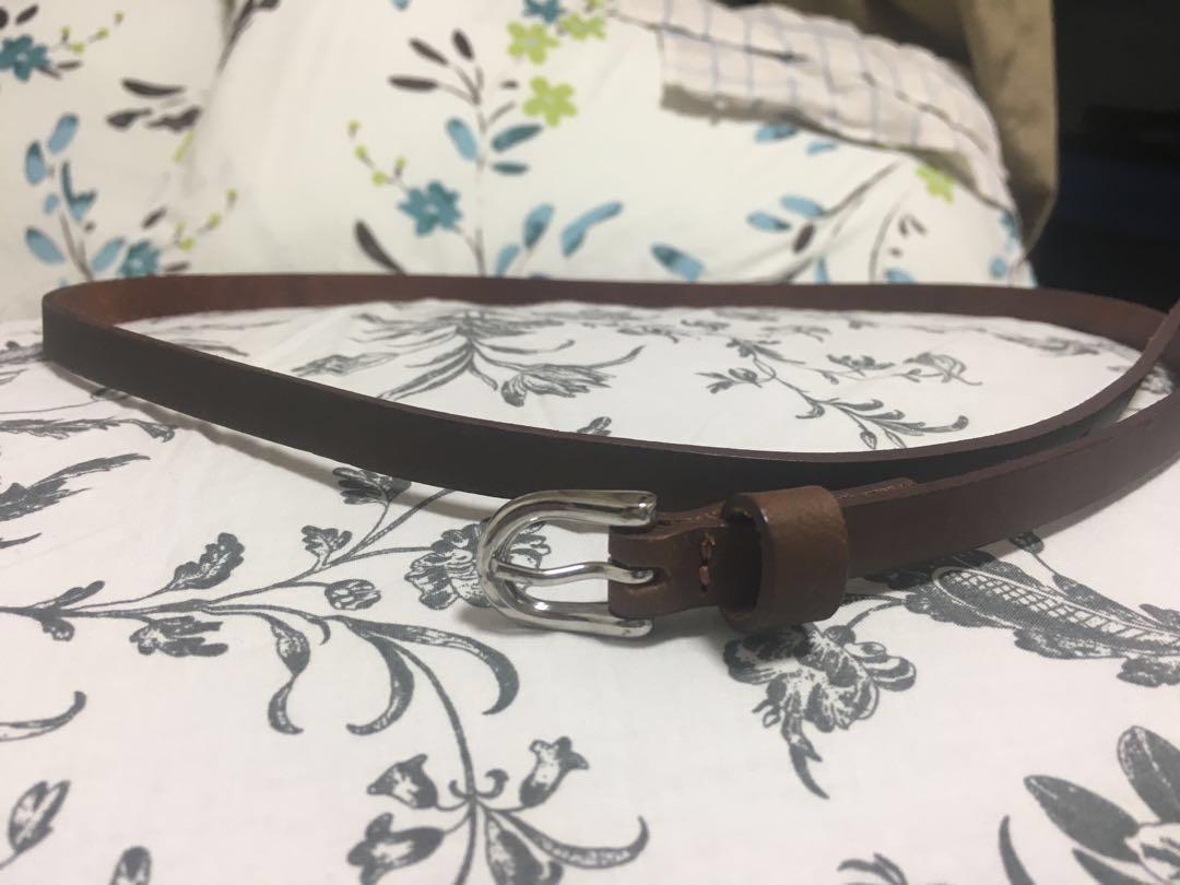 m&s leather belts