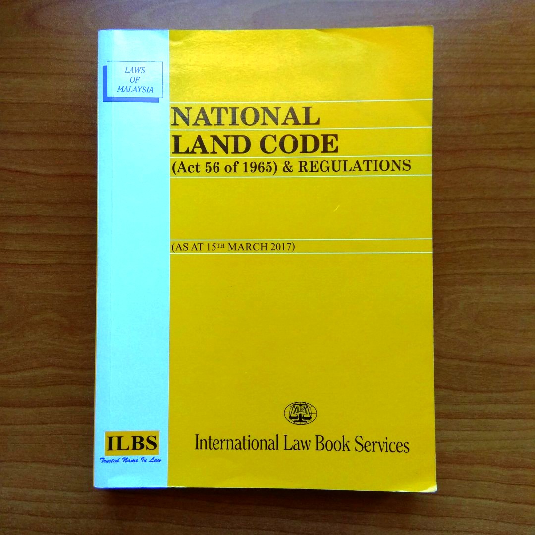 National Land Code Law Statute Textbooks On Carousell