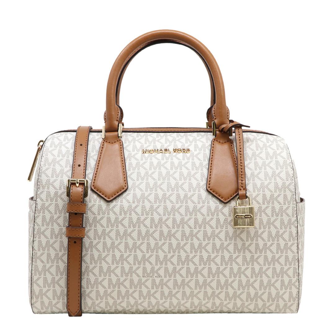 hayes large saffiano leather satchel