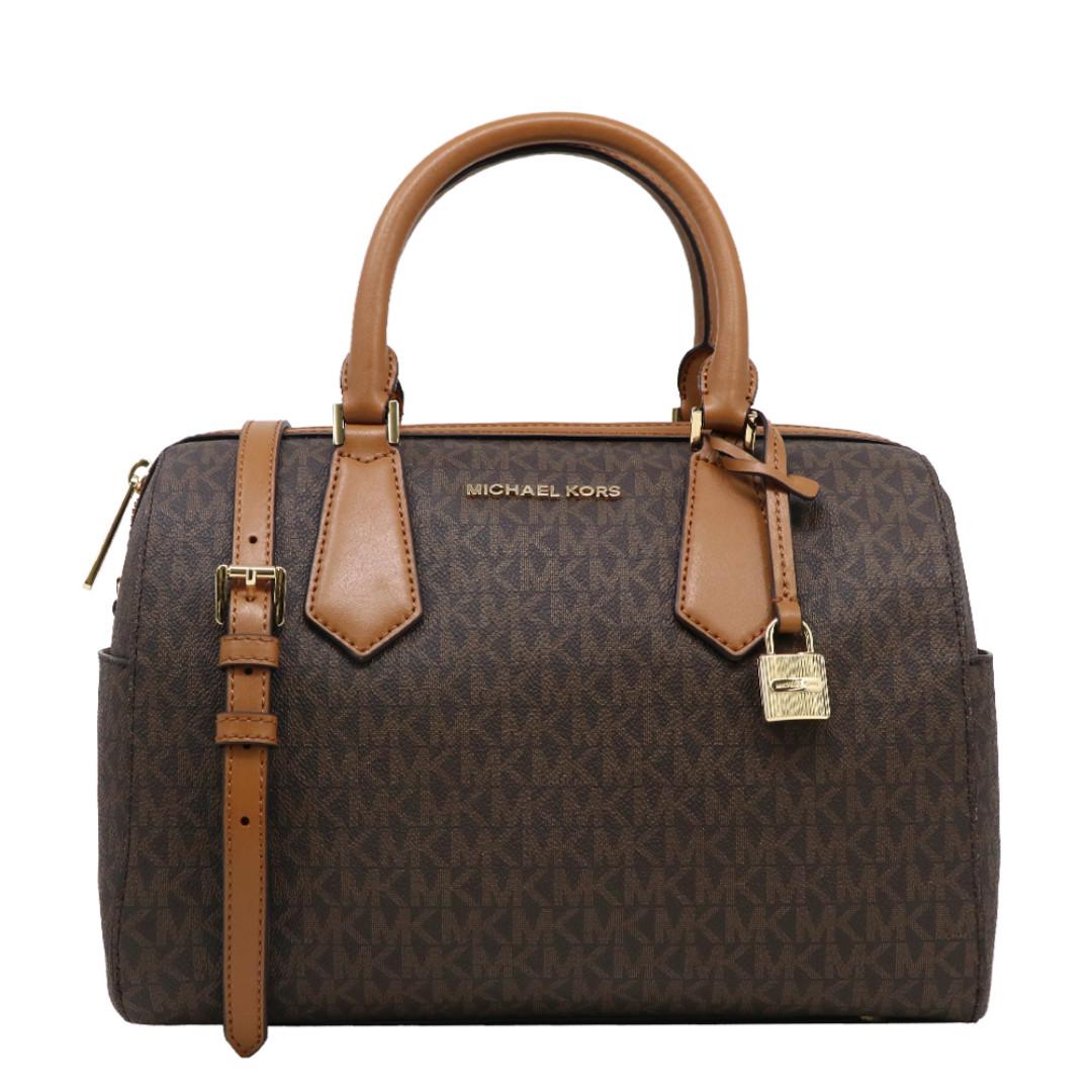Hayes large saffiano leather satchel deals