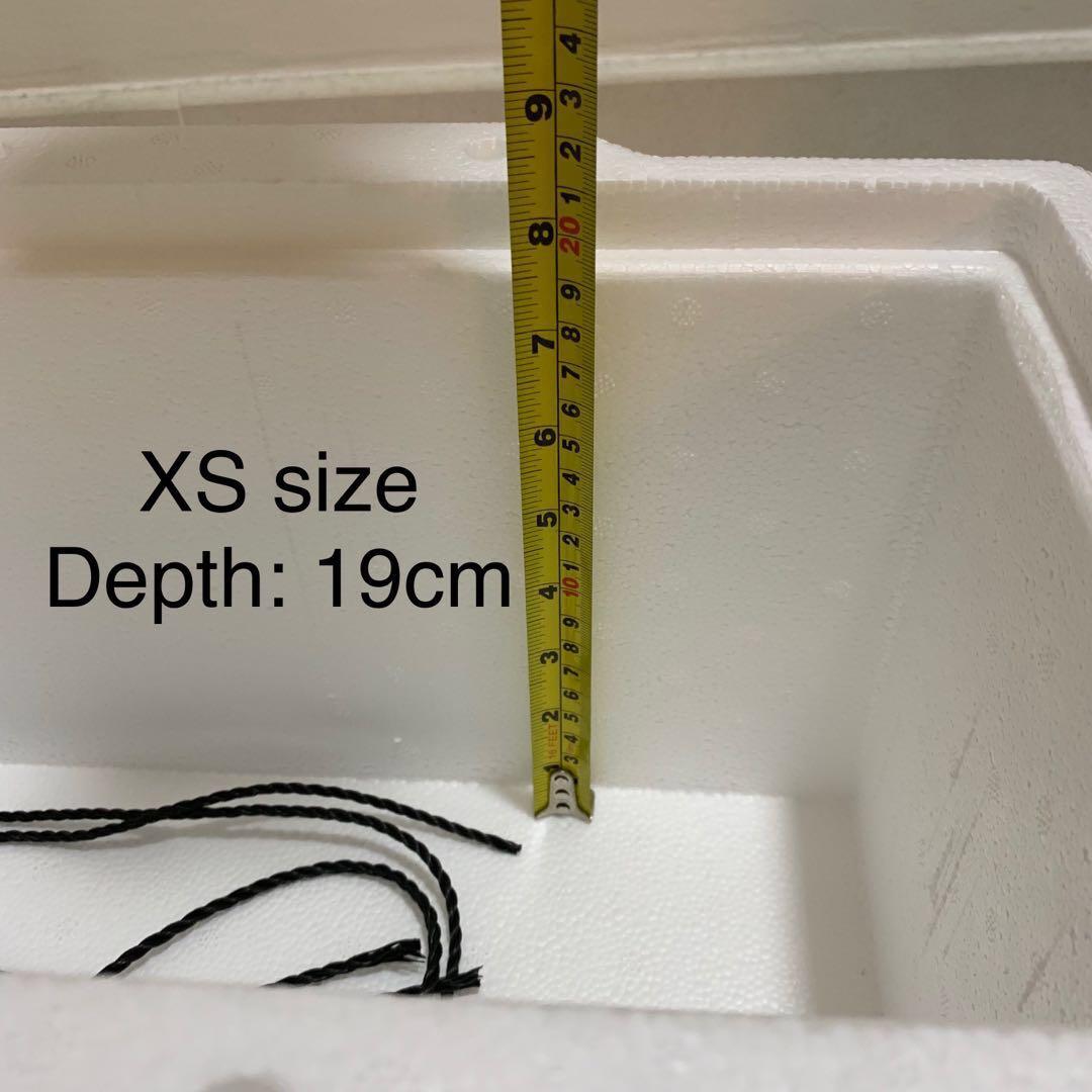 New extra small styrofoam / foam cooler box with handle_(L x W x H) 33.5cm x 16cm x 18cm