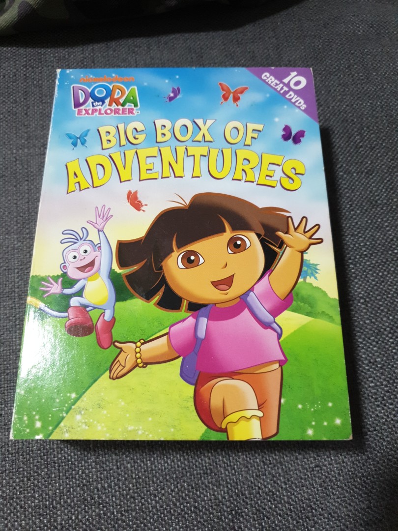 Nickelodeon Dora the Explorer Big Box of Adventures (set of 10 dvds ...