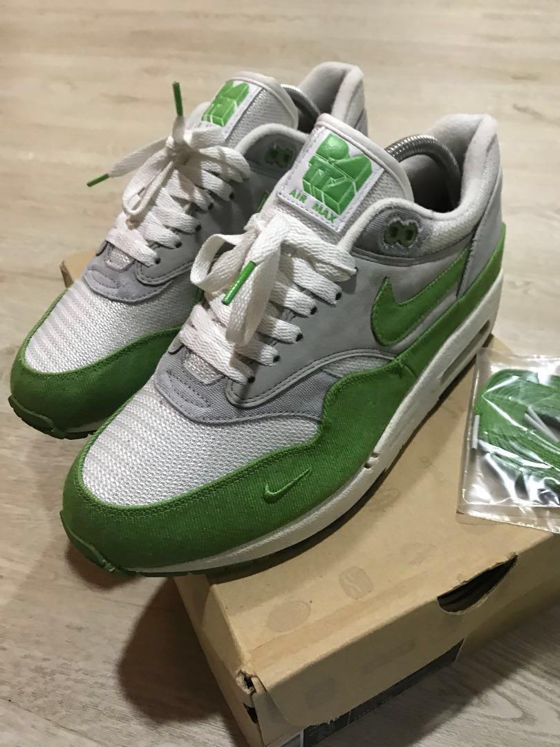 Nike Air Max 1 x Patta Green Chlorophyll us8.5 not Nike Air Max 1 x Patta Green Chlorophyll us8.5 not