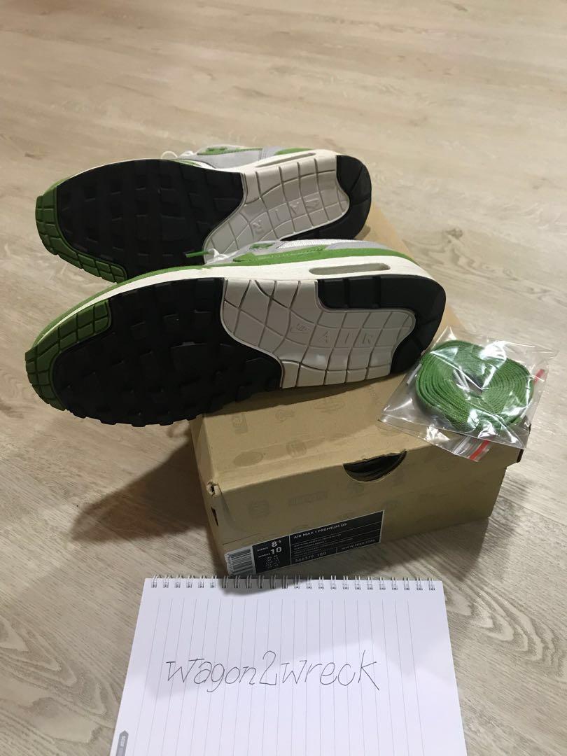 Nike Air Max 1 x Patta Green Chlorophyll us8.5 not Nike Air Max 1 x Patta Green Chlorophyll us8.5 not