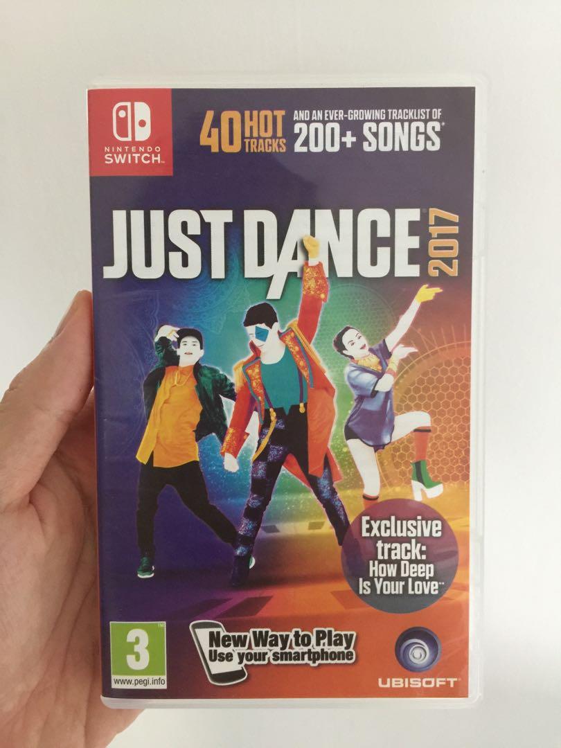 Nintendo Switch Just Dance 2017 Game, Video Gaming, Video Games