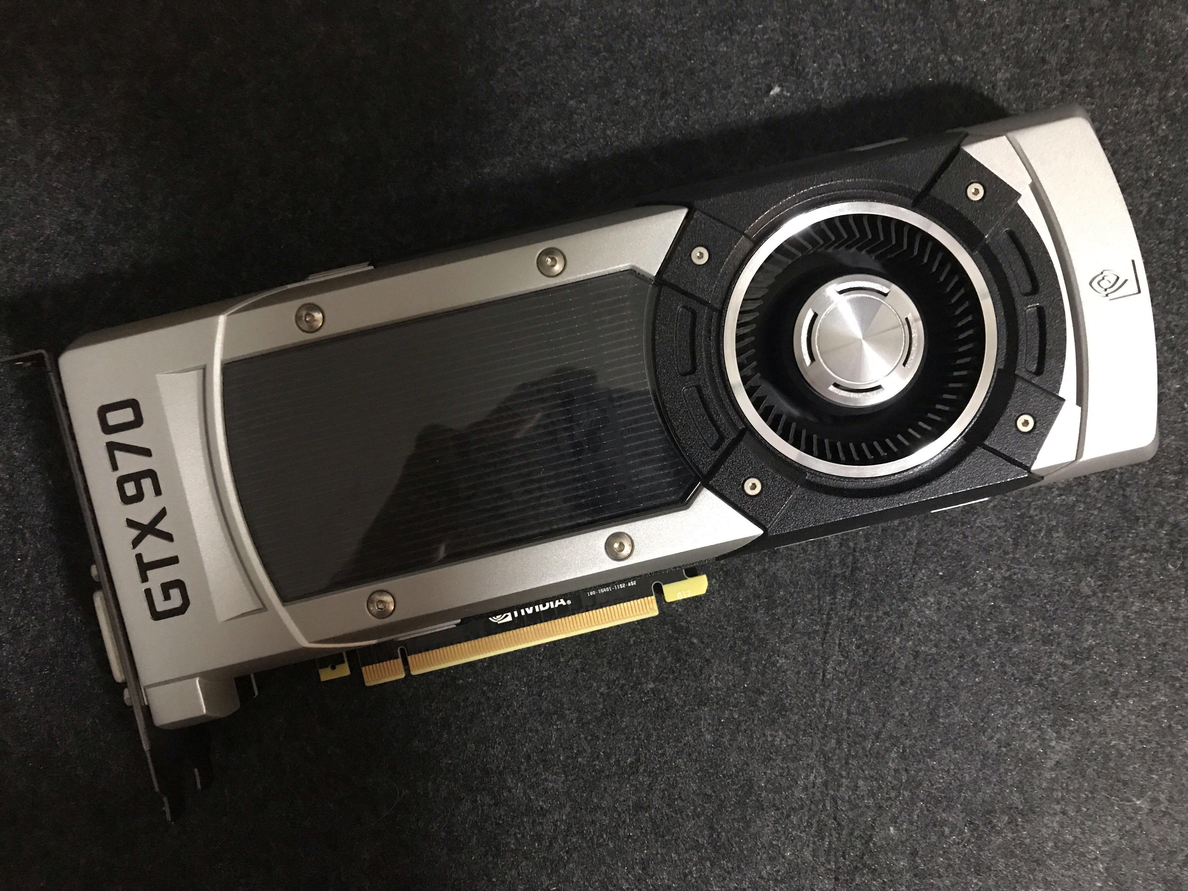 Nvidia Gtx970 Founders Edition Computers Tech Parts Accessories Computer Parts On Carousell