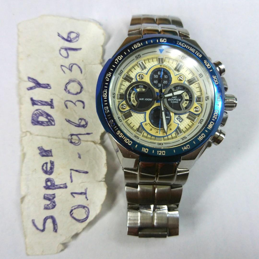 original CASIO edifice EF 554 Chronograph watch Men s Fashion Watches Accessories Watches on Carousell