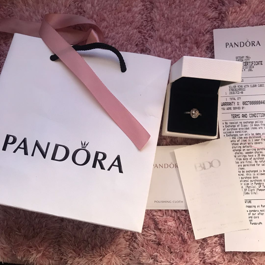 Pandora Vintage Elegance Ring Size 48 Luxury Accessories on