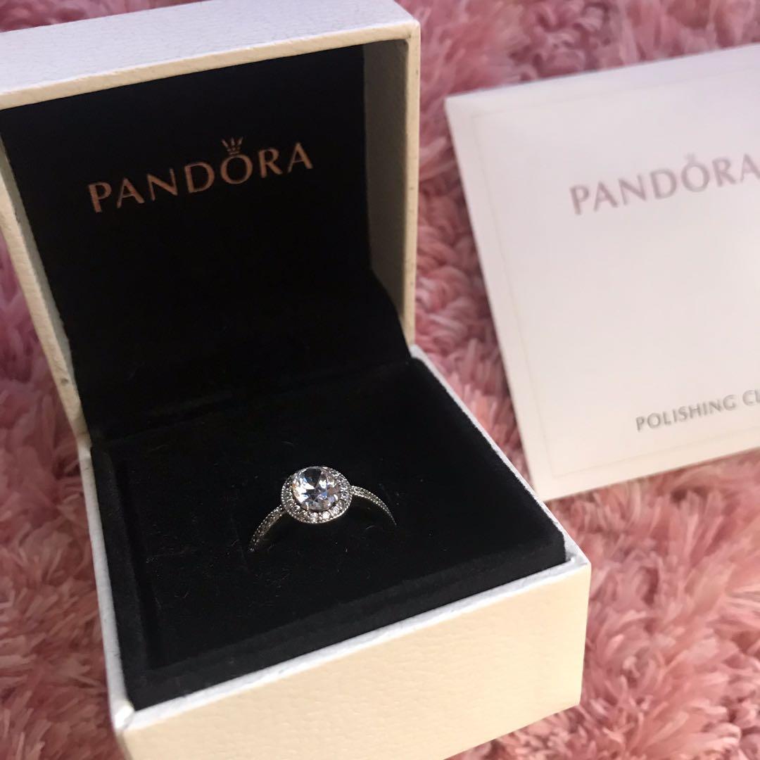 Pandora Vintage Elegance Ring Size 48 Luxury Accessories on