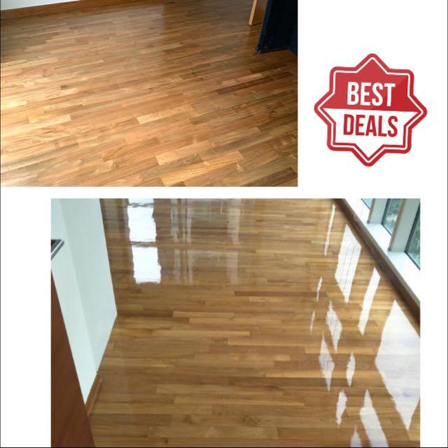 Parquet Wooden Polishing Lacquering Varnishing Home Services