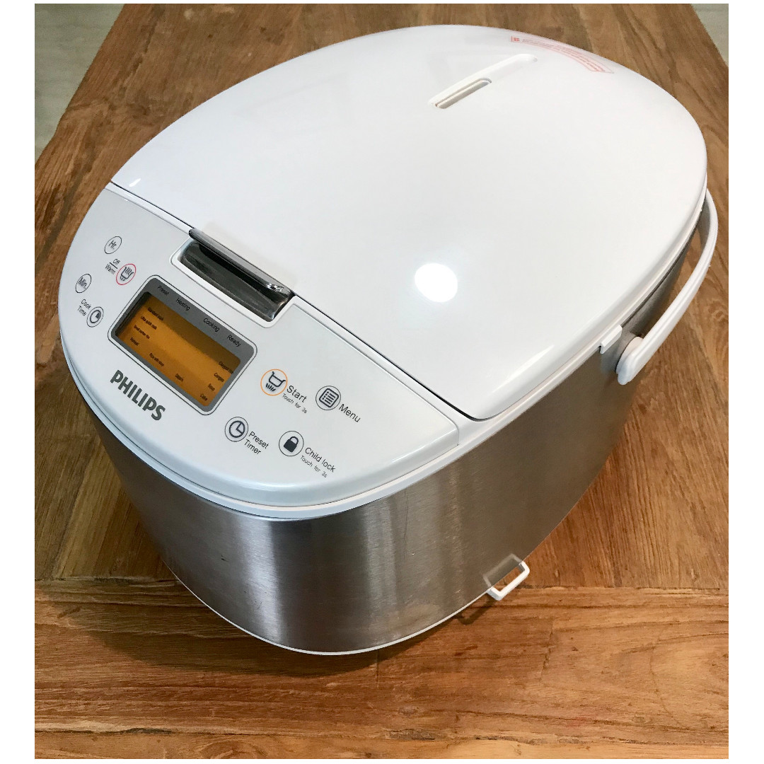 PHILIPS HD3077 FUZZY LOGIC RICE COOKER (1.8L) NEW !!!!, TV & Home