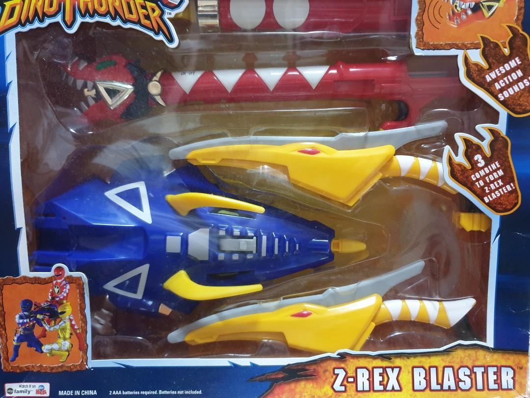 Power rangers dino thunder z rex blaster sales