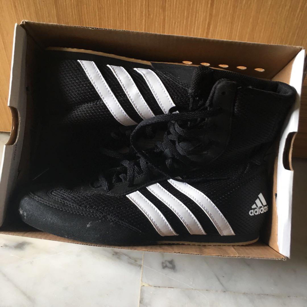 Reduced!* Adidas boxing shoes on Carousell