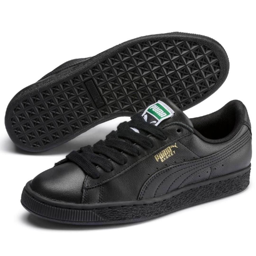 MGAG101 Puma Basket Classic LFS Black Team Gold Authentic Original Women s Fashion Footwear Sneakers on Carousell