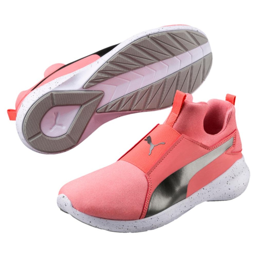 Puma rebel mid wns speckles sale